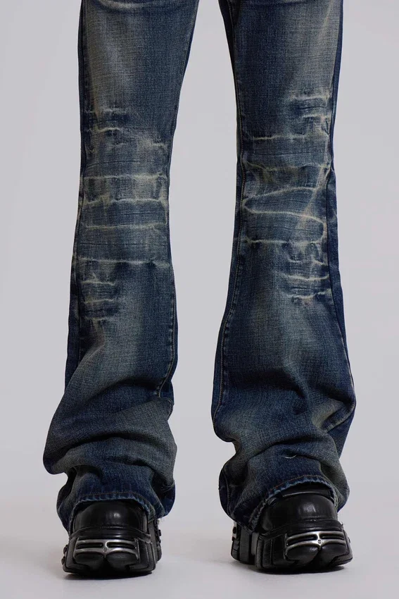 Jeans bootcut Drift bleu moyen