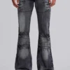 Jeans bootcut « Drift » noir délavé