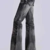 Jeans bootcut « Drift » noir délavé
