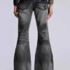 Jeans bootcut « Drift » noir délavé