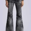 Jeans bootcut « Drift » noir délavé