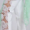 Jeans bootcut en dentelle Cooper