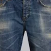 Jeans bootcut « Jude » bleu délavé moyen