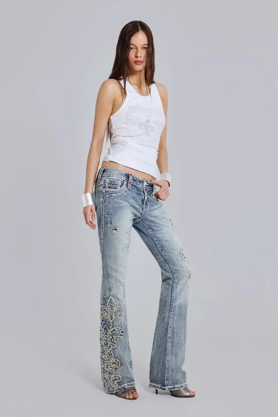 Jeans bootcut Madison orné de Rock Revival
