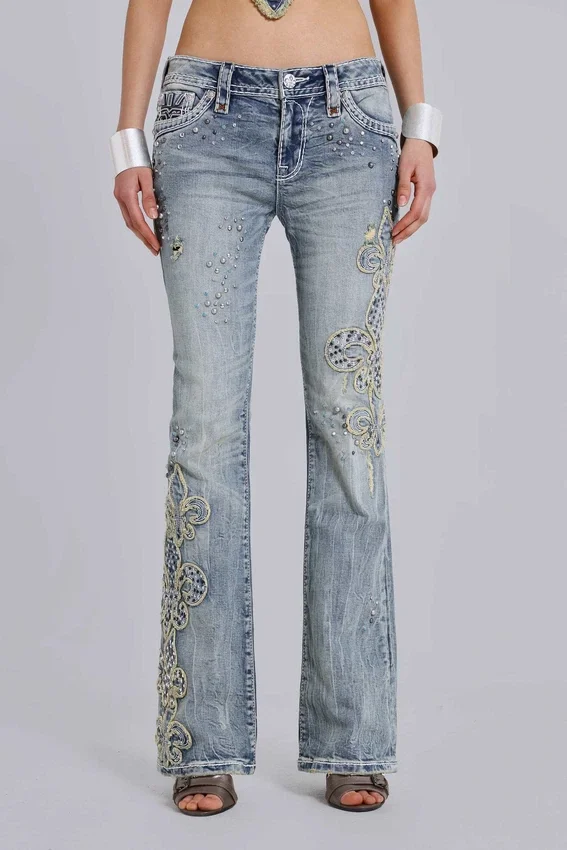 Jeans bootcut Madison orné de Rock Revival