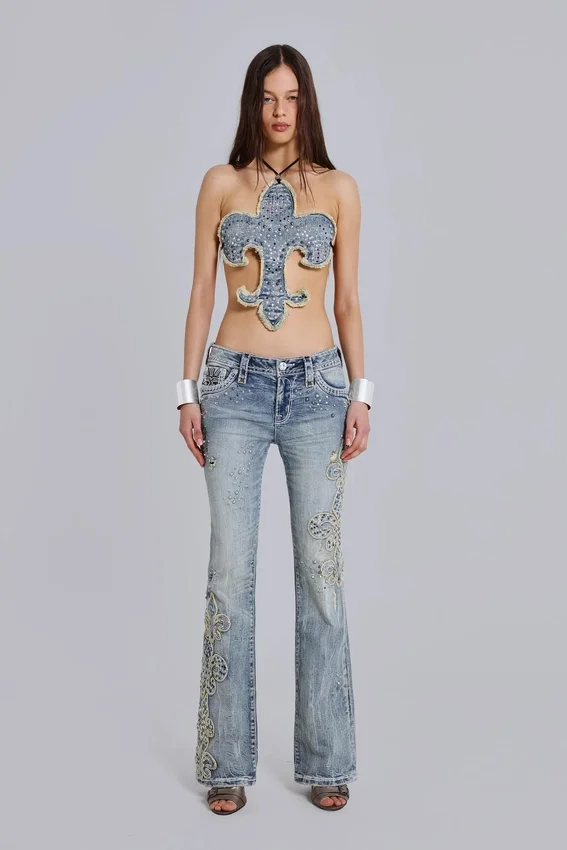 Jeans bootcut Madison orné de Rock Revival