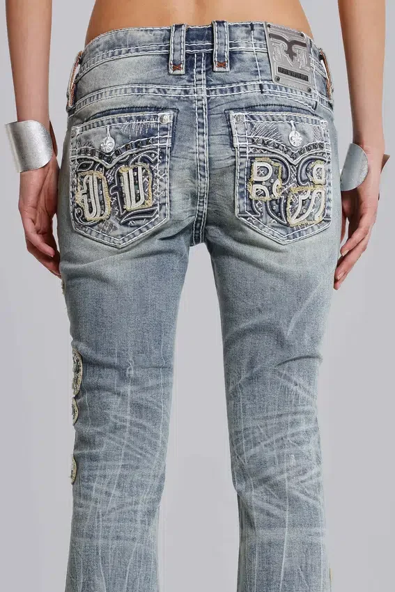 Jeans bootcut Madison orné de Rock Revival
