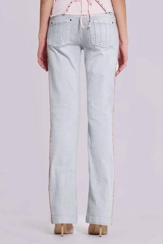 Jeans bootcut Nadia en cuivre