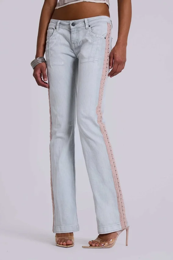 Jeans bootcut Nadia en cuivre