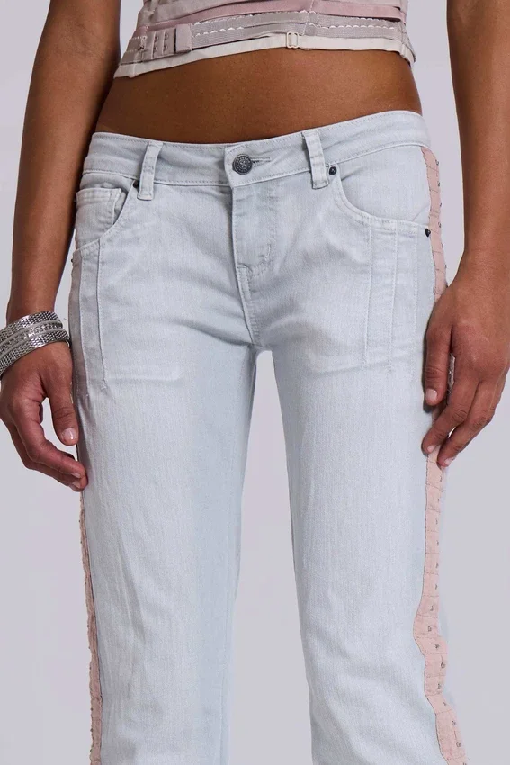 Jeans bootcut Nadia en cuivre