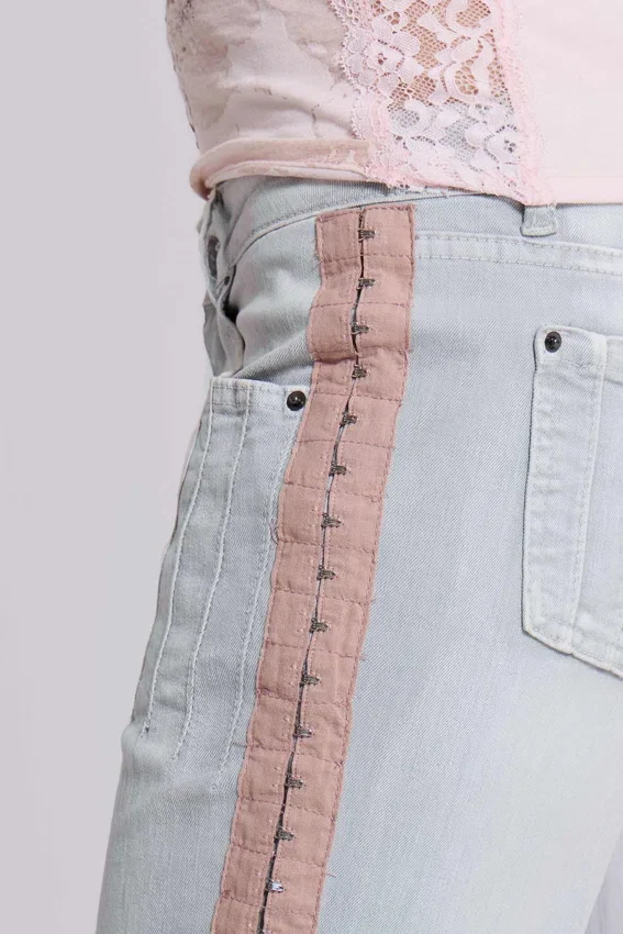 Jeans bootcut Nadia en cuivre