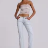 Jeans bootcut Nadia en cuivre