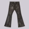 Jeans bootcut PU Drift noir délavé