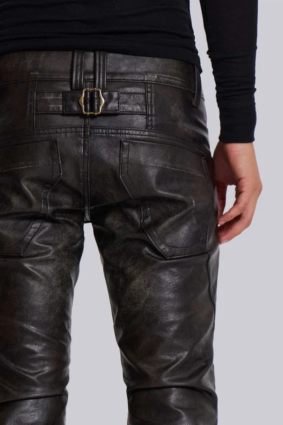 Jeans bootcut PU Drift noir délavé