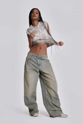 Jeans Colossus Fit délavé clair
