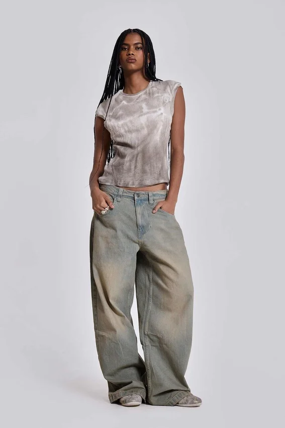 Jeans Colossus Fit délavé clair