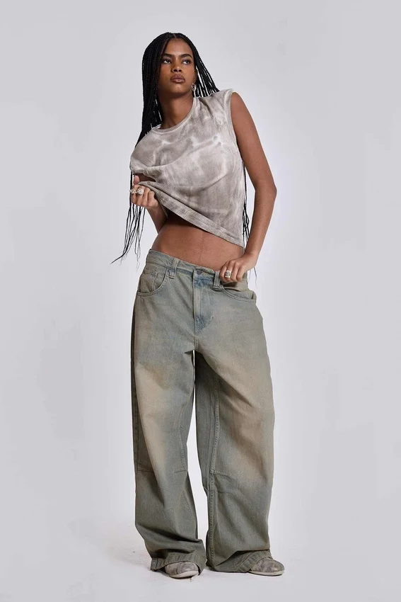 Jeans Colossus Fit délavé clair