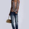 Jeans à coutures Ardor