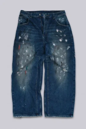 Jeans de charpentier Splatter Cinch