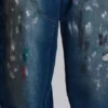 Jeans de charpentier Splatter Cinch
