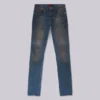 Jeans « Drain » délavés sales