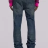 Jeans « Drain » délavés sales