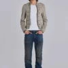 Jeans « Drain » délavés sales