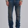 Jeans « Drain » délavés sales