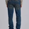 Jeans « Drain » délavés sales
