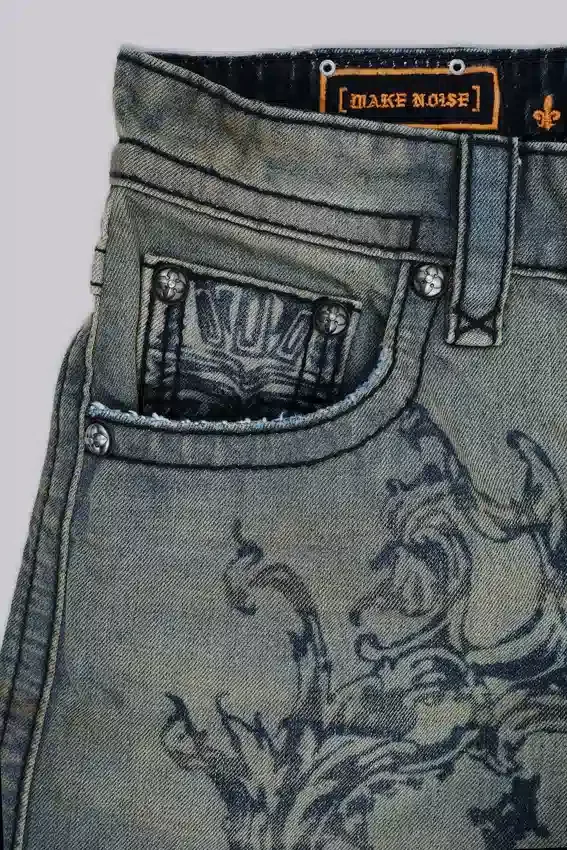 Jeans Inked de Rock Revival