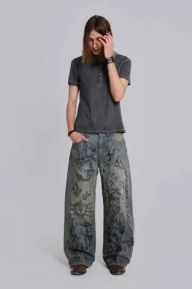 Jeans Inked de Rock Revival