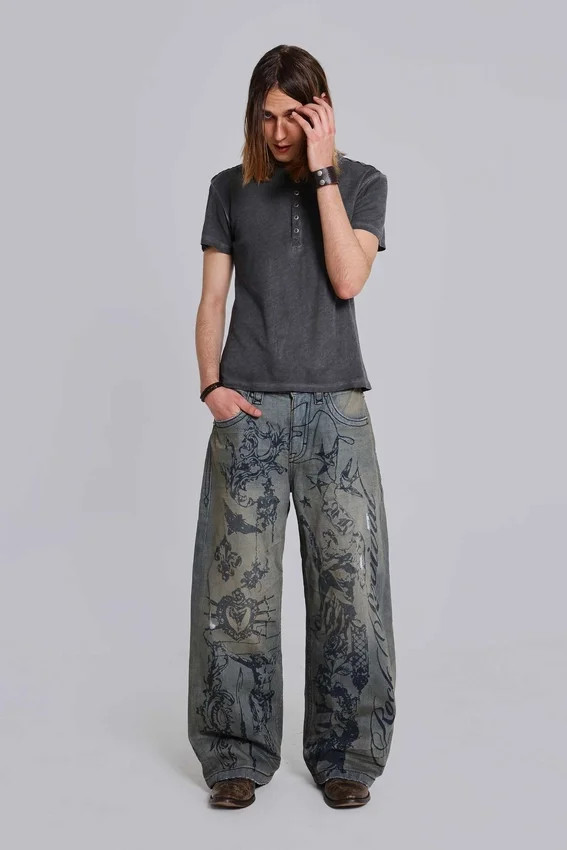 Jeans Inked de Rock Revival