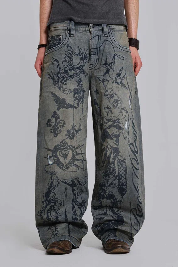 Jeans Inked de Rock Revival