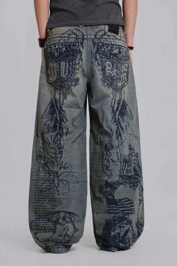 Jeans Inked de Rock Revival