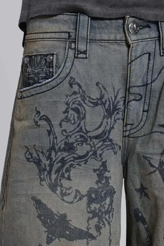 Jeans Inked de Rock Revival