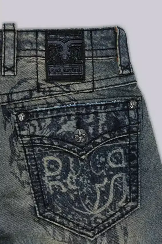 Jeans Inked de Rock Revival