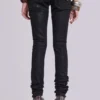 Jeans skinny taille basse enduit Ardor
