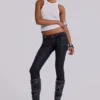 Jeans skinny taille basse enduit Ardor