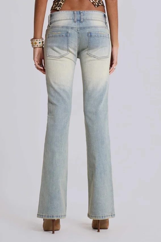 Jeans Thirteen délavé clair