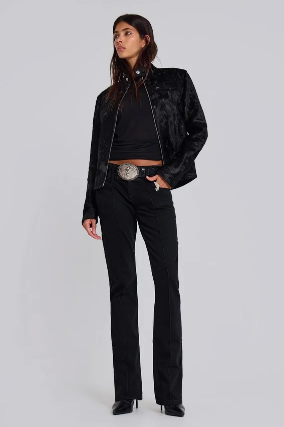 Jeans Thirteen noir uni