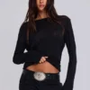 Jeans Thirteen noir uni
