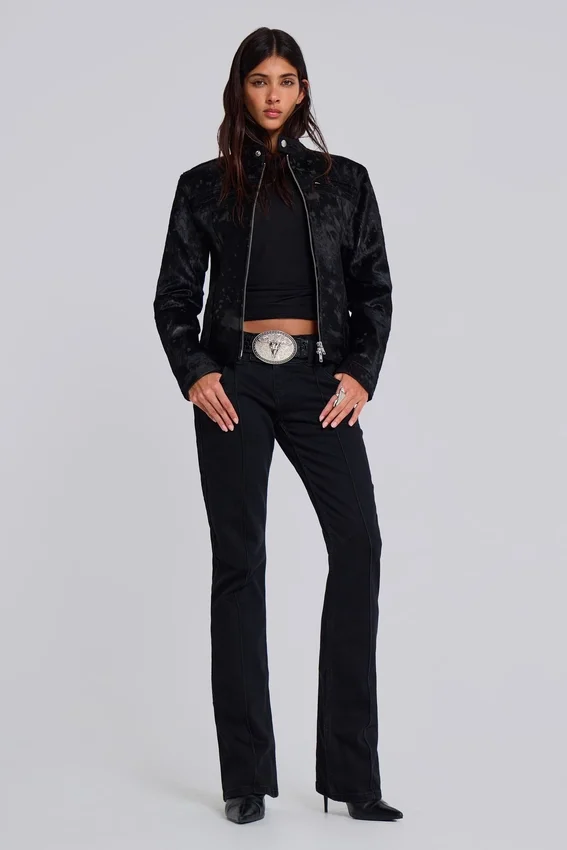 Jeans Thirteen noir uni