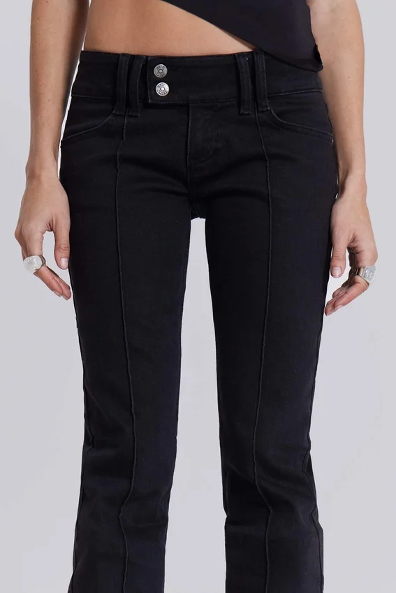 Jeans Thirteen noir uni