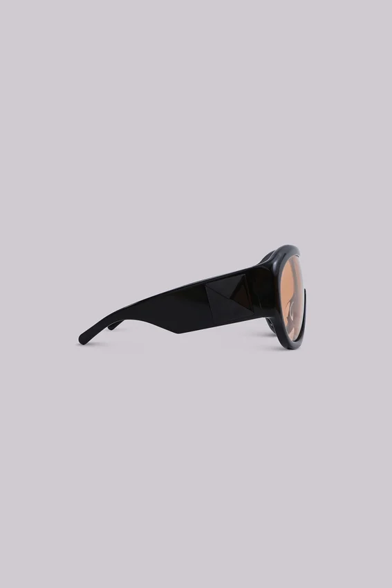 Lunettes de soleil Noctra XL Stud, couleur ambre