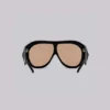 Lunettes de soleil Noctra XL Stud, couleur ambre