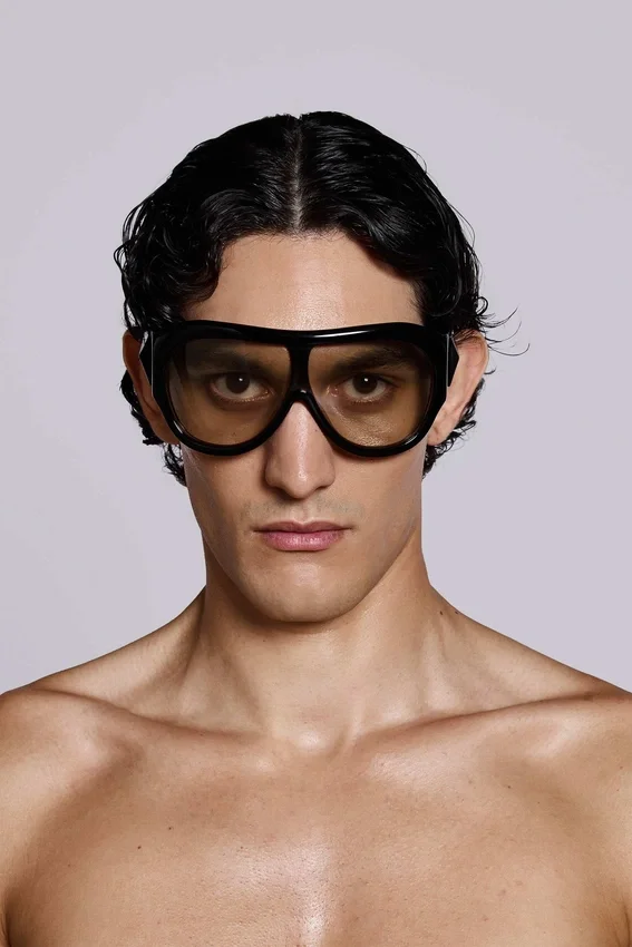 Lunettes de soleil Noctra XL Stud, couleur ambre