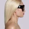 Lunettes de soleil Noctra XL Stud, couleur ambre