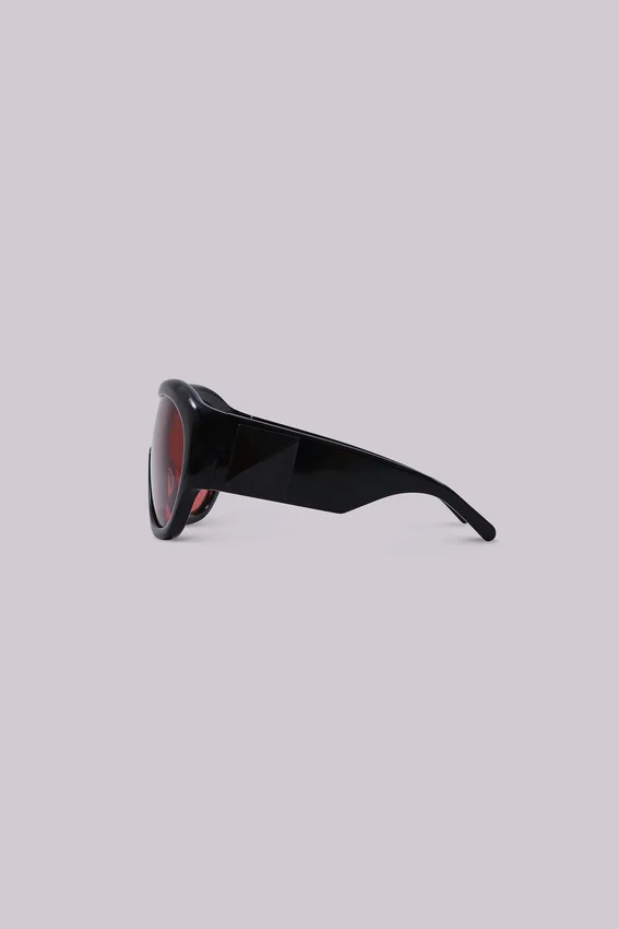 Lunettes de soleil Noctra XL Stud couleur prune