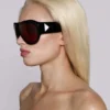 Lunettes de soleil Noctra XL Stud couleur prune