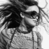 Lunettes de soleil rondes oversize Majorette en marron